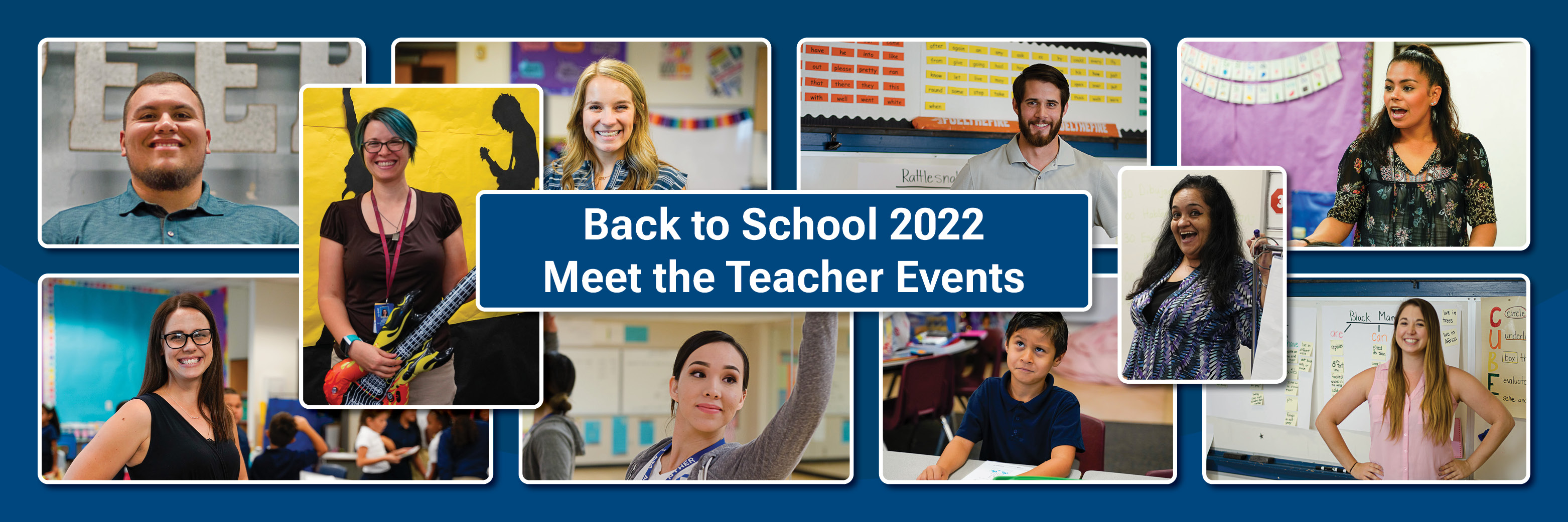 Back to School 2022 Meet the Teacher Events